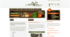 Desktop Screenshot of fruitandveg.co.uk